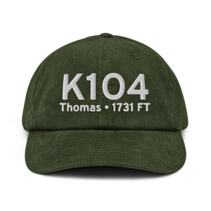Thomas Municipal Airport (K1O4) ICAO Hat