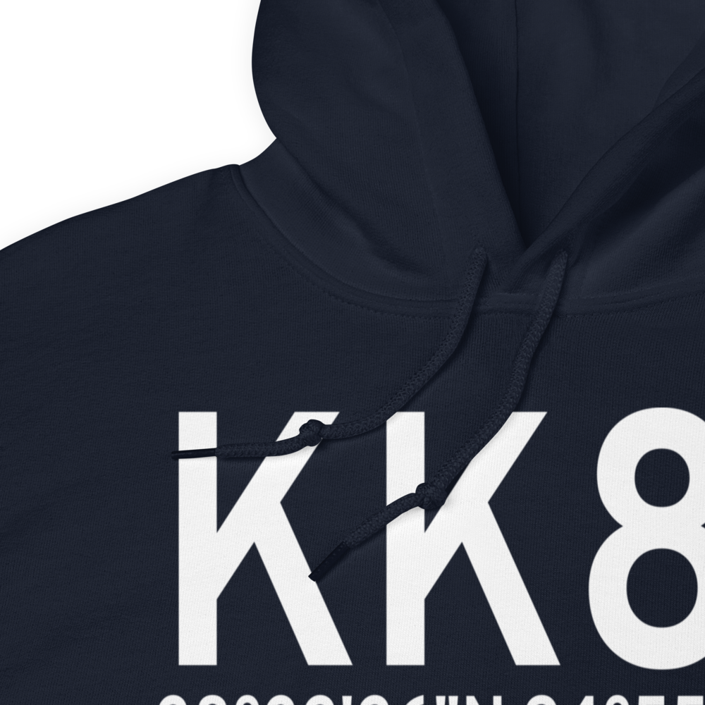 Miami County Airport (KK81) ICAO Hoodie Sweatshirt 