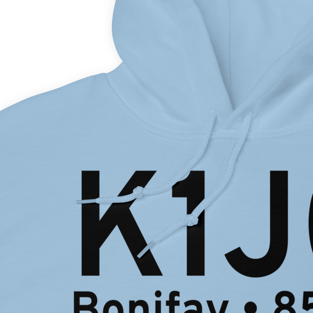 Tri-County Airport (K1J0) ICAO Hoodie Sweatshirt 