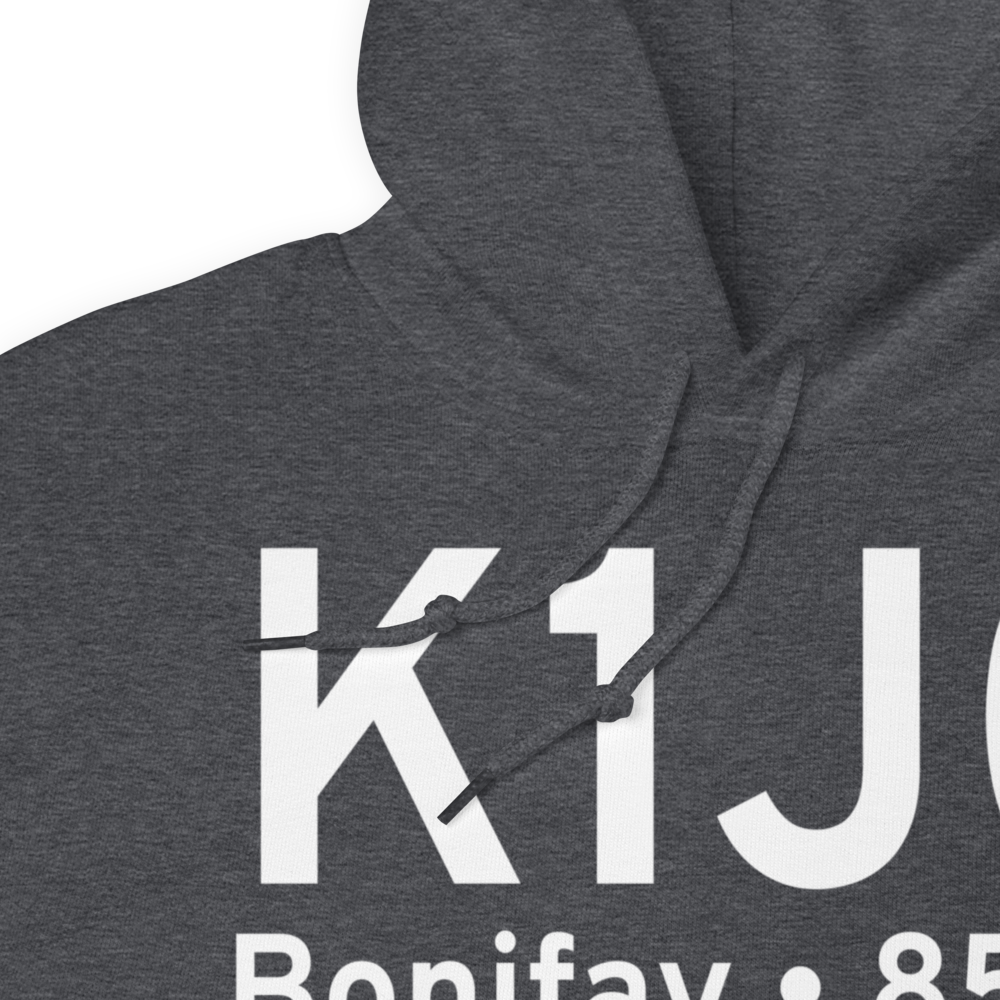 Tri-County Airport (K1J0) ICAO Hoodie Sweatshirt 