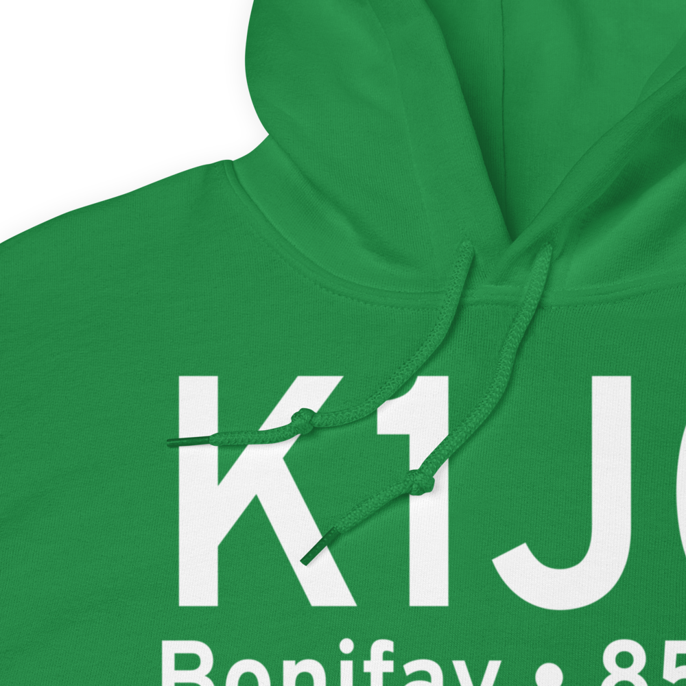 Tri-County Airport (K1J0) ICAO Hoodie Sweatshirt 