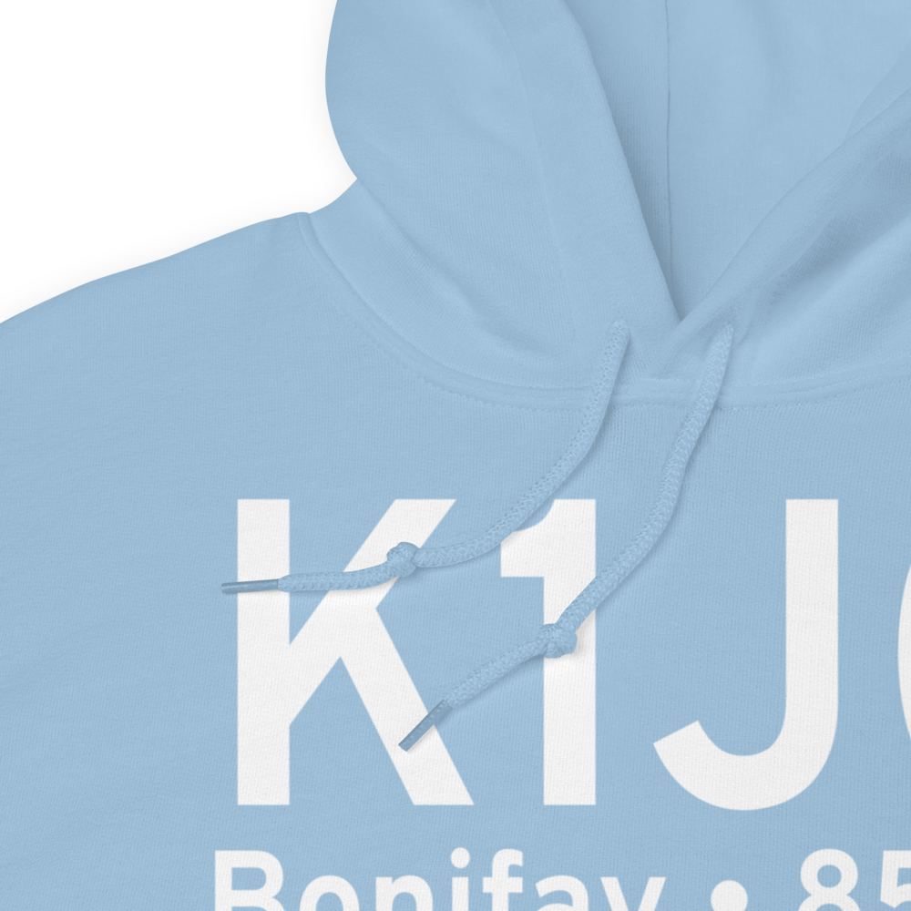 Tri-County Airport (K1J0) ICAO Hoodie Sweatshirt 