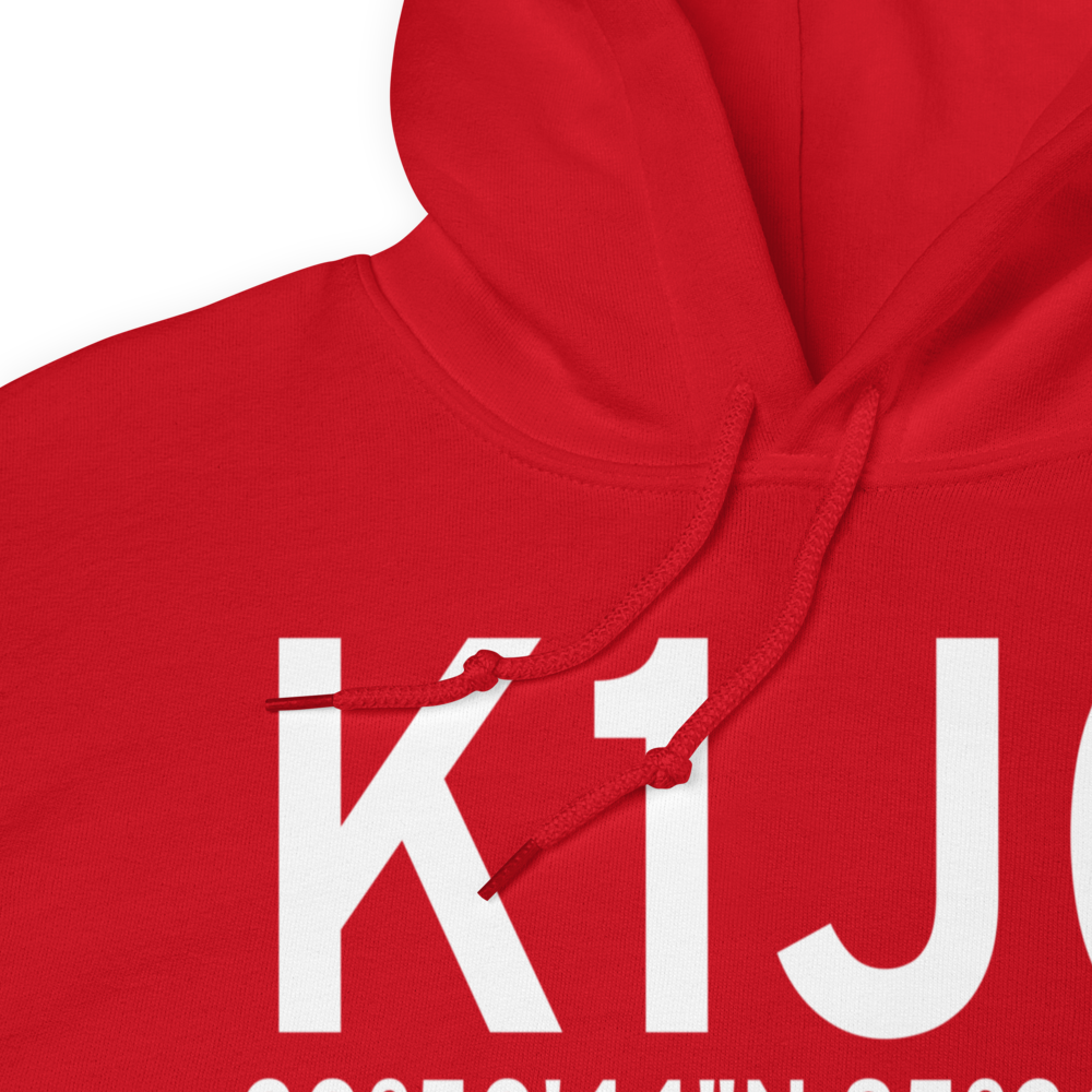 Tri-County Airport (K1J0) ICAO Hoodie Sweatshirt 