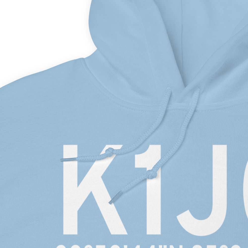 Tri-County Airport (K1J0) ICAO Hoodie Sweatshirt 