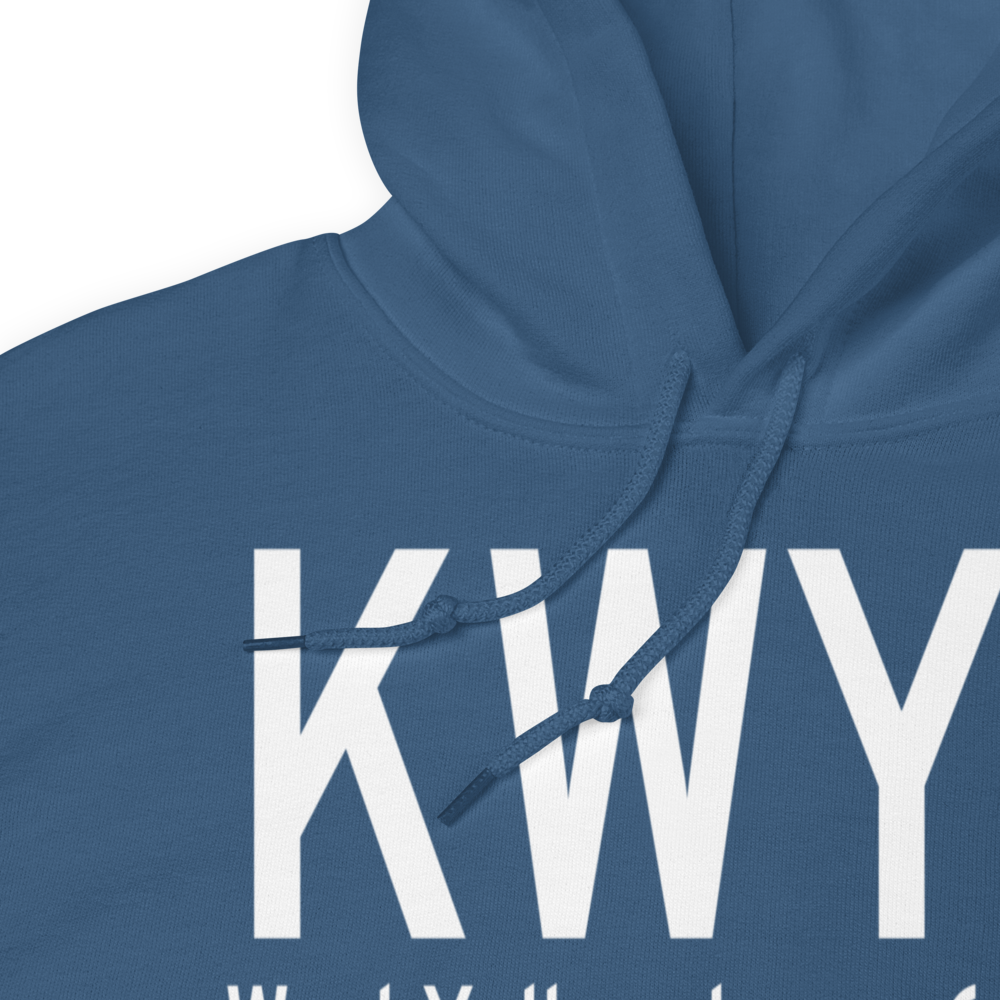 Yellowstone Airport (KWYS) ICAO Hoodie Sweatshirt 