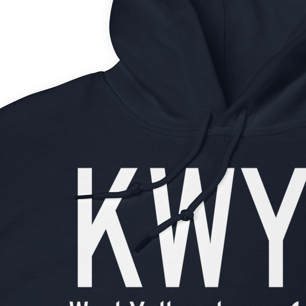 Yellowstone Airport (KWYS) ICAO Hoodie Sweatshirt 