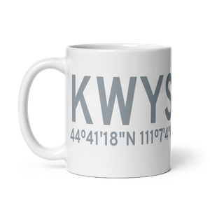 Yellowstone Airport (KWYS) ICAO Mug