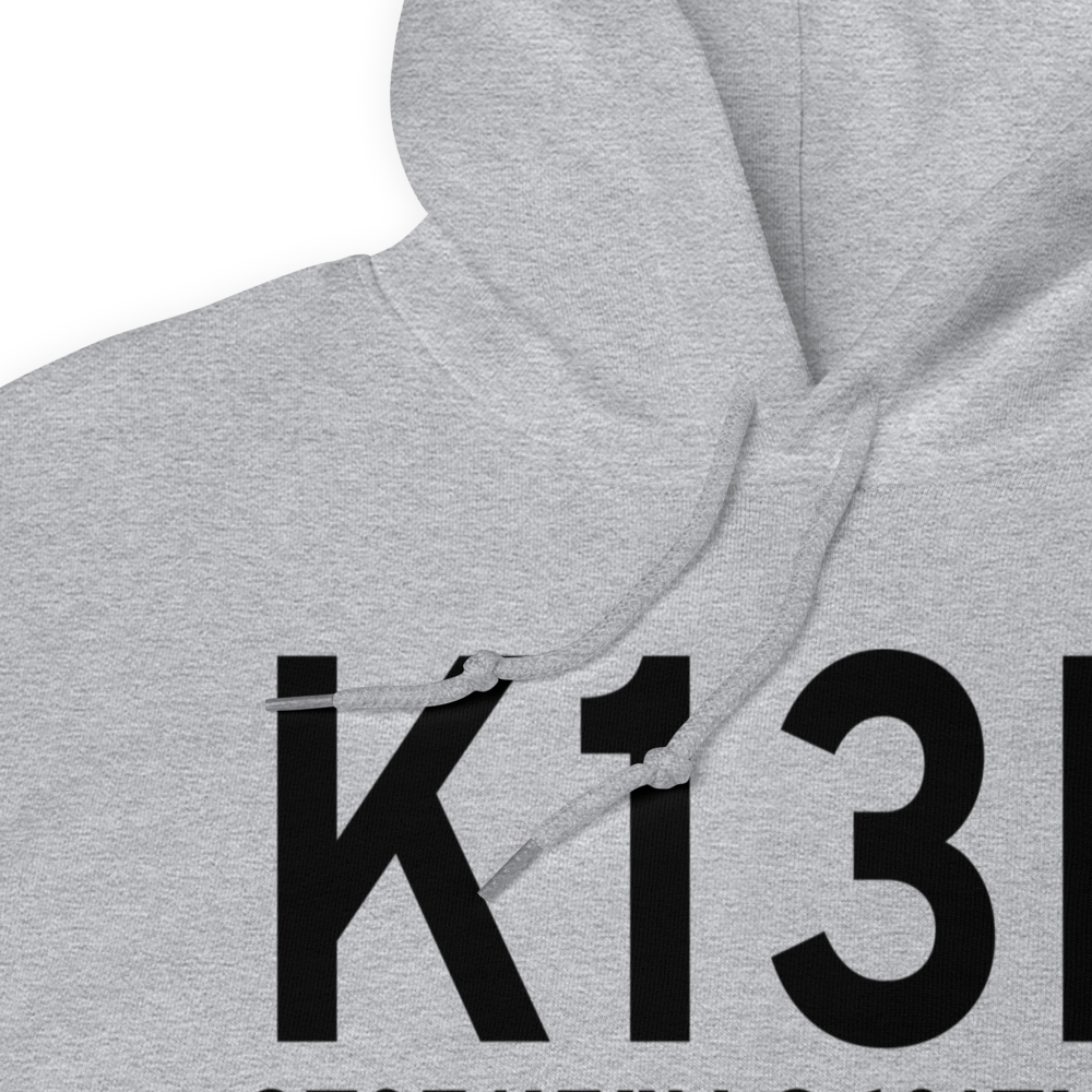 Eureka Municipal Airport (K13K) ICAO Hoodie Sweatshirt 