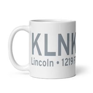 Lincoln Airport (KLNK) ICAO Mug