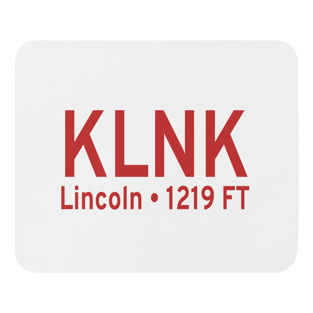 Lincoln Airport (KLNK) ICAO  Mouse Pad 
