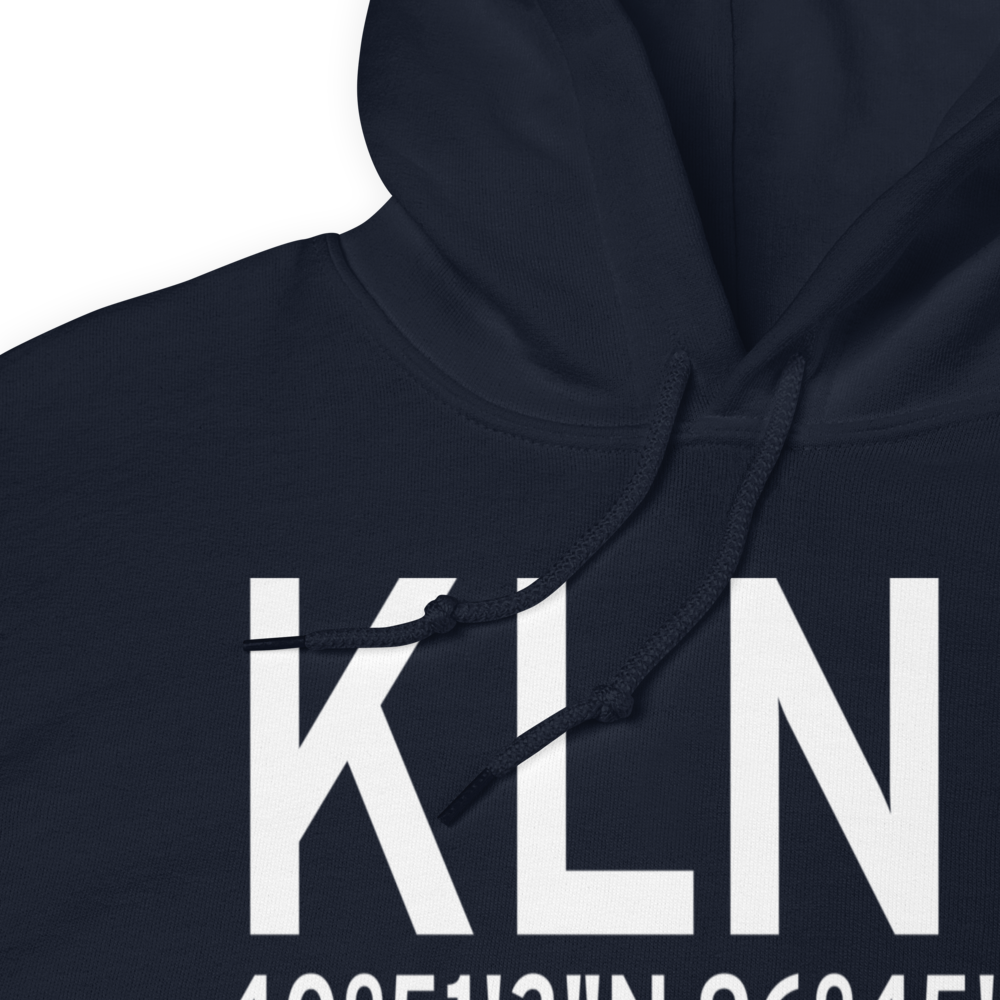 Lincoln Airport (KLNK) ICAO Hoodie Sweatshirt 