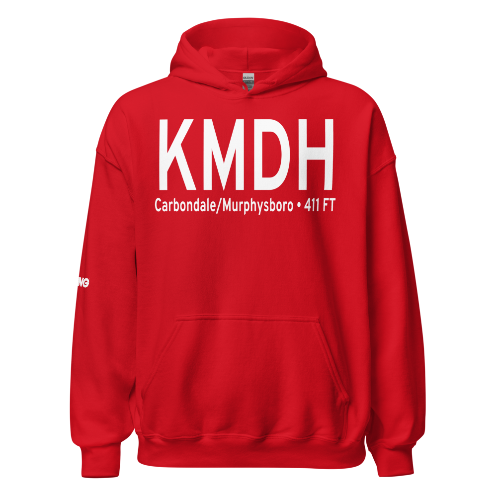 Southern Illinois Airport (KMDH) ICAO Hoodie Sweatshirt 
