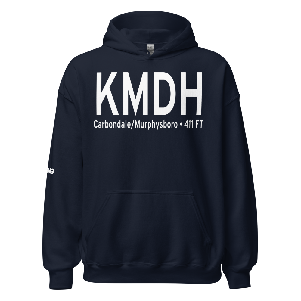 Southern Illinois Airport (KMDH) ICAO Hoodie Sweatshirt 