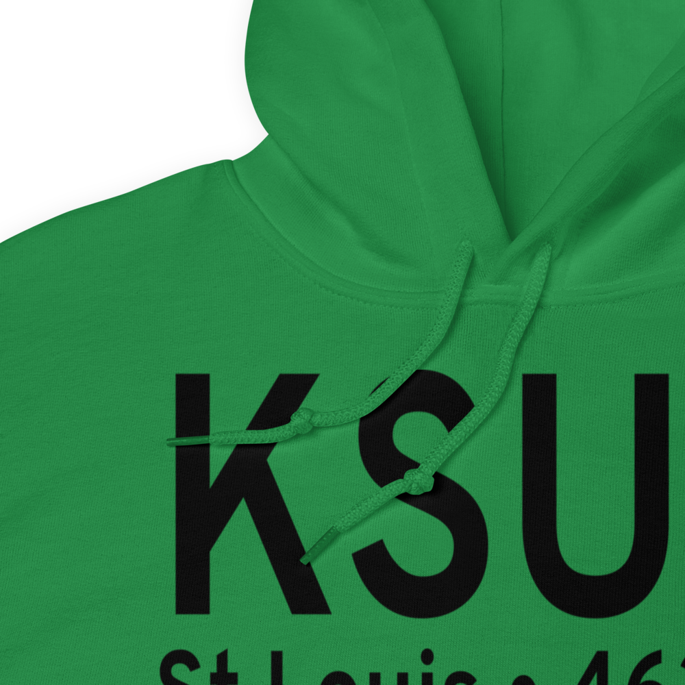 Spirit of St Louis Airport (KSUS) ICAO Hoodie Sweatshirt 