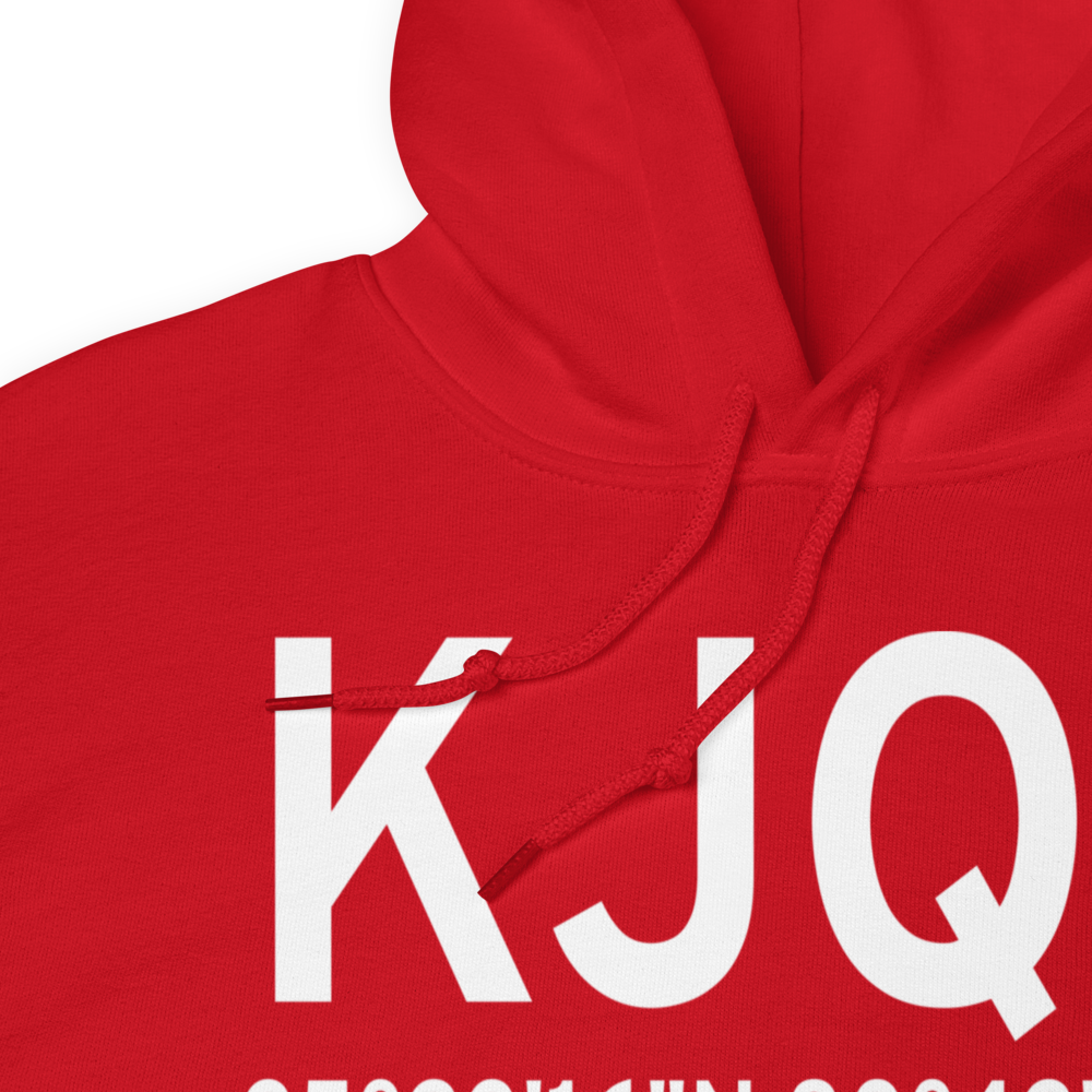 Concord-Padgett Regional Airport (KJQF) ICAO Hoodie Sweatshirt 