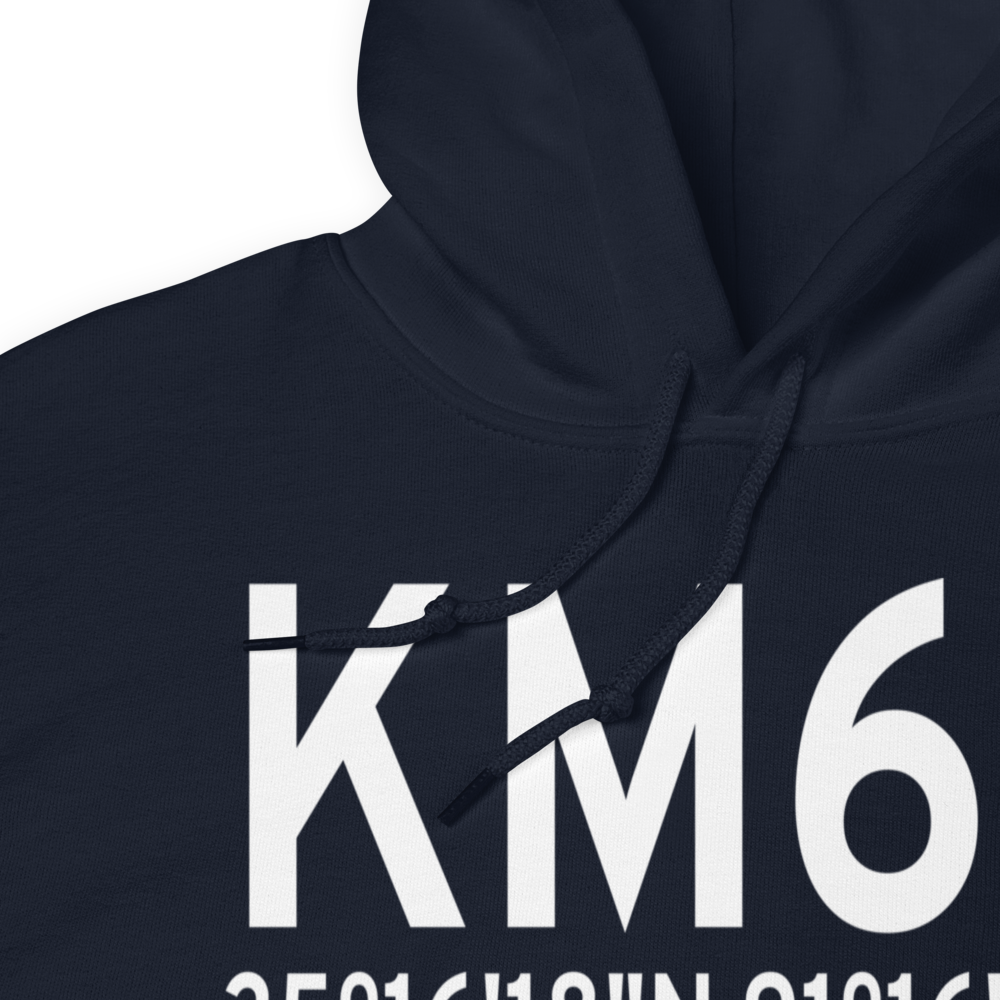 Woodruff County Airport (KM60) ICAO Hoodie Sweatshirt 