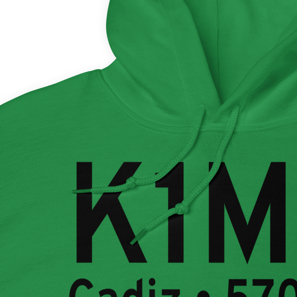 Lake Barkley State Park Airport (K1M9) ICAO Hoodie Sweatshirt 