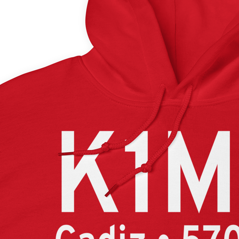 Lake Barkley State Park Airport (K1M9) ICAO Hoodie Sweatshirt 