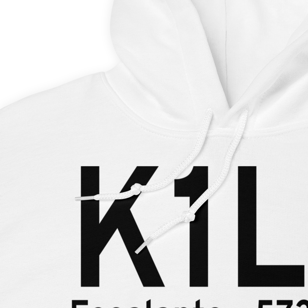 Escalante Municipal Airport (K1L7) ICAO Hoodie Sweatshirt 