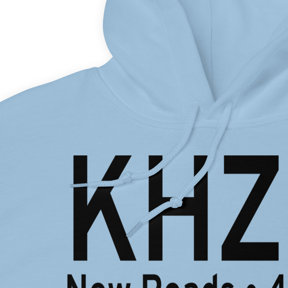 False River Regional Airport (KHZR) ICAO Hoodie Sweatshirt 