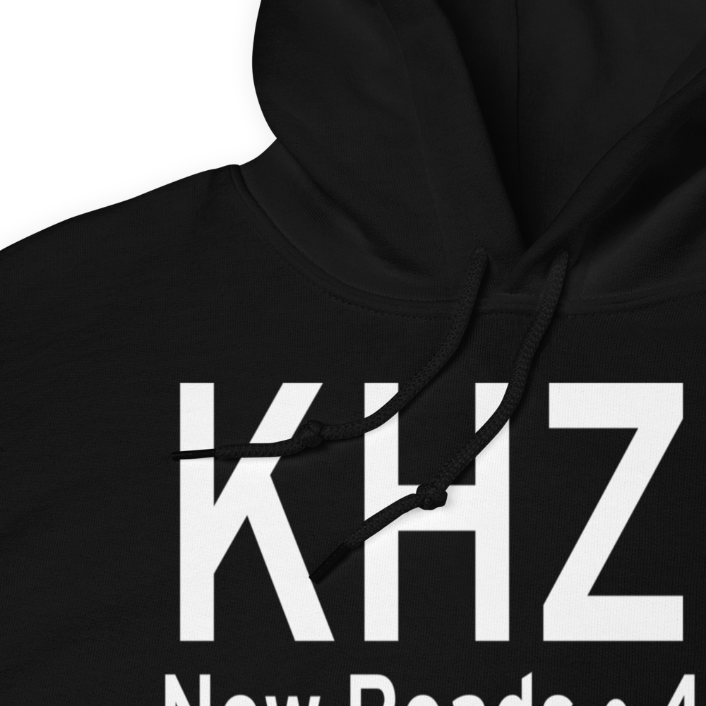 False River Regional Airport (KHZR) ICAO Hoodie Sweatshirt 