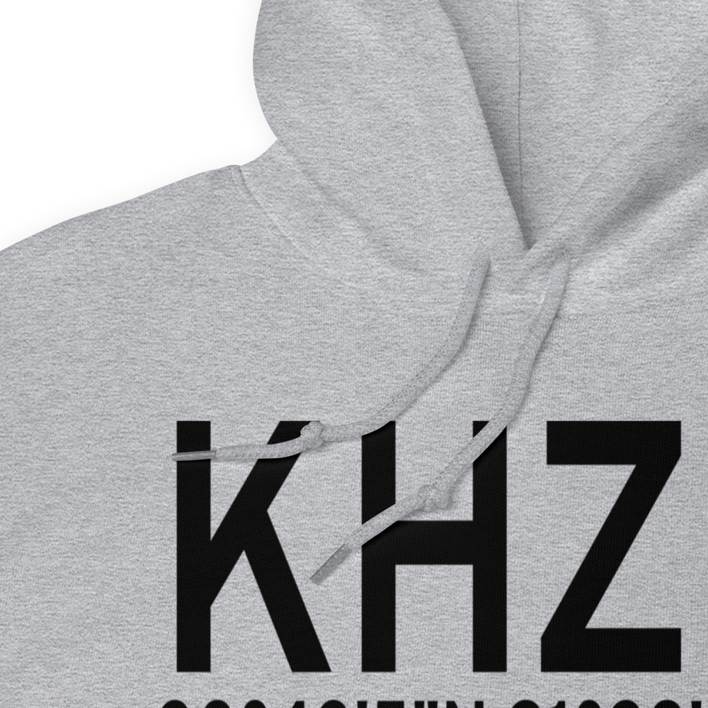 False River Regional Airport (KHZR) ICAO Hoodie Sweatshirt 
