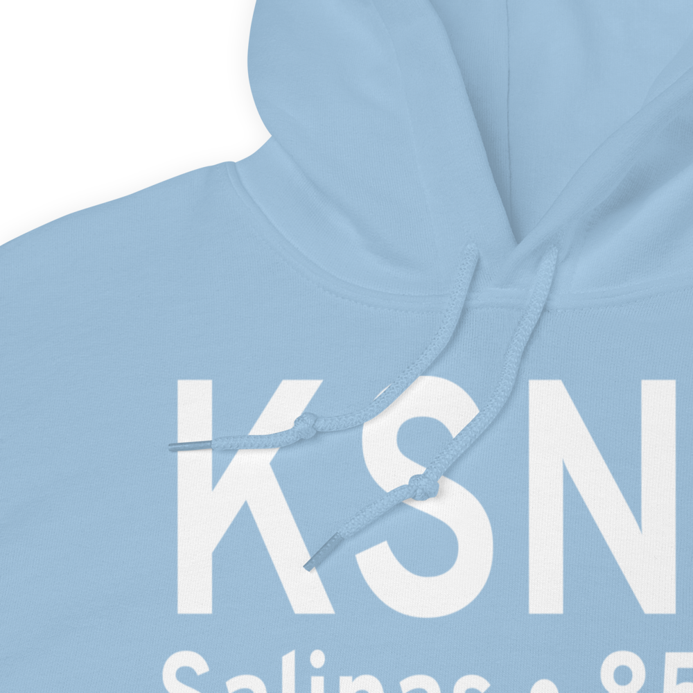 Salinas Municipal Airport (KSNS) ICAO Hoodie Sweatshirt 