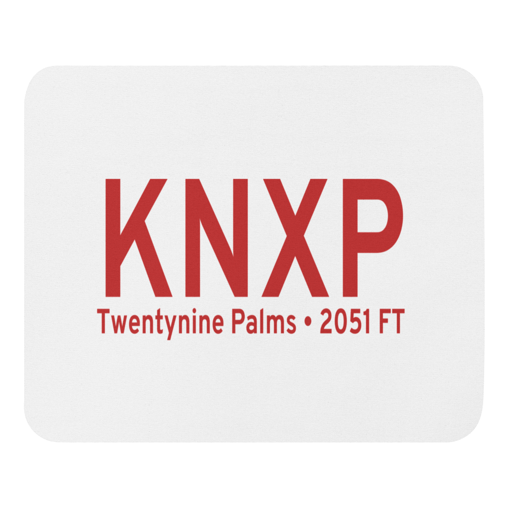 Twentynine Palms (Self) Airport (KNXP) ICAO  Mouse Pad 