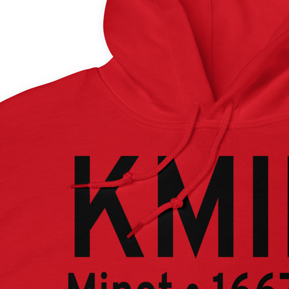 Minot Air Force Base (KMIB) ICAO Hoodie Sweatshirt 