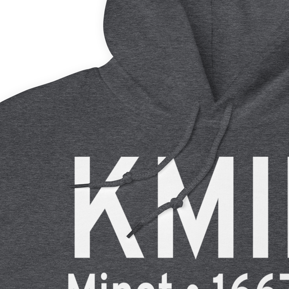 Minot Air Force Base (KMIB) ICAO Hoodie Sweatshirt 