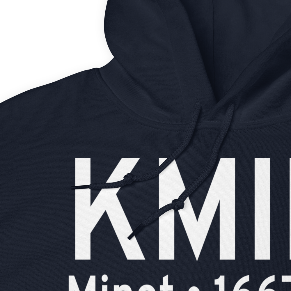 Minot Air Force Base (KMIB) ICAO Hoodie Sweatshirt 