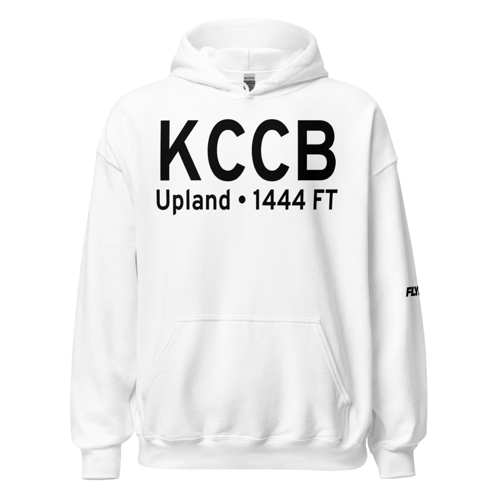 Cable Airport (KCCB) ICAO Hoodie Sweatshirt 