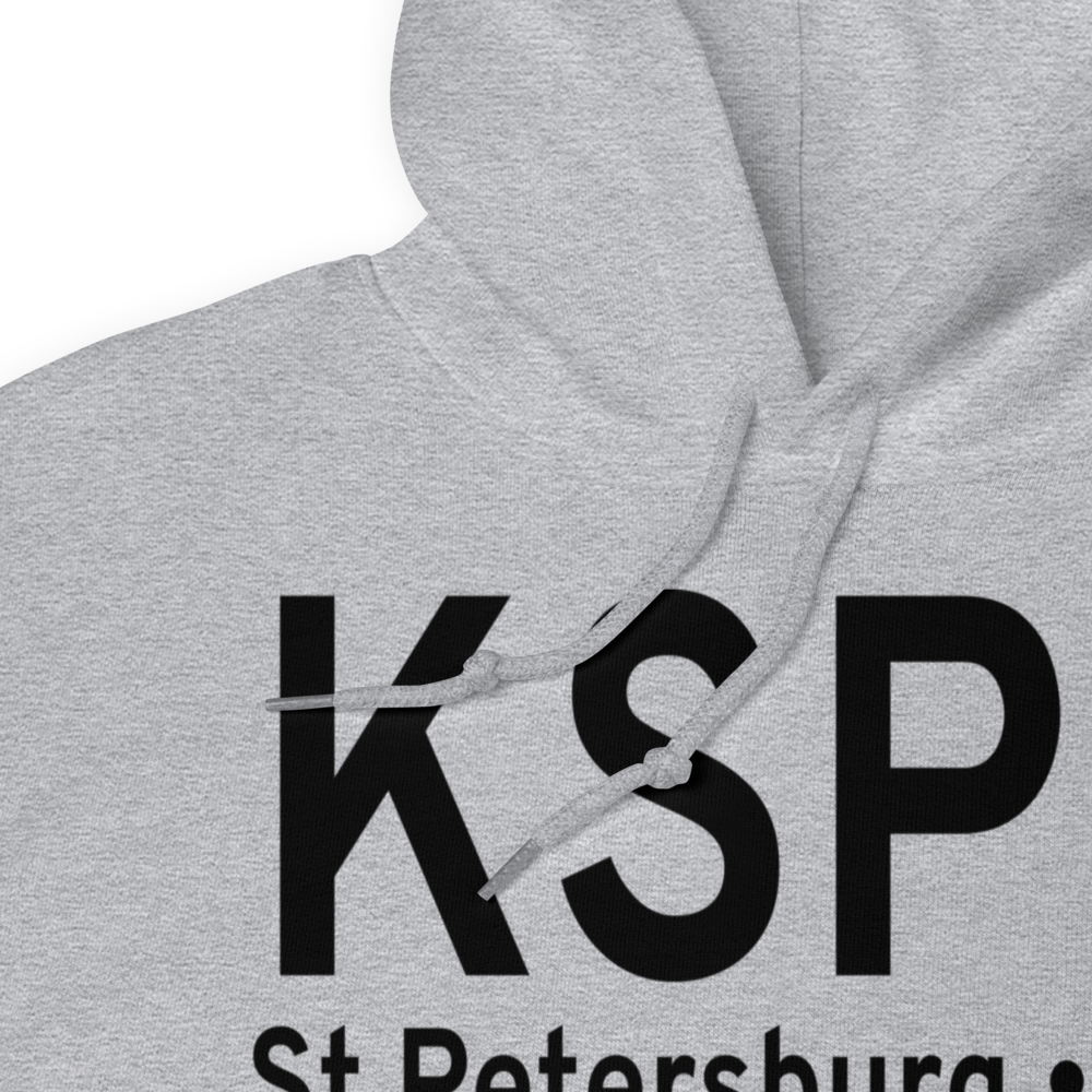 Albert Whitted Airport (KSPG) ICAO Hoodie Sweatshirt 