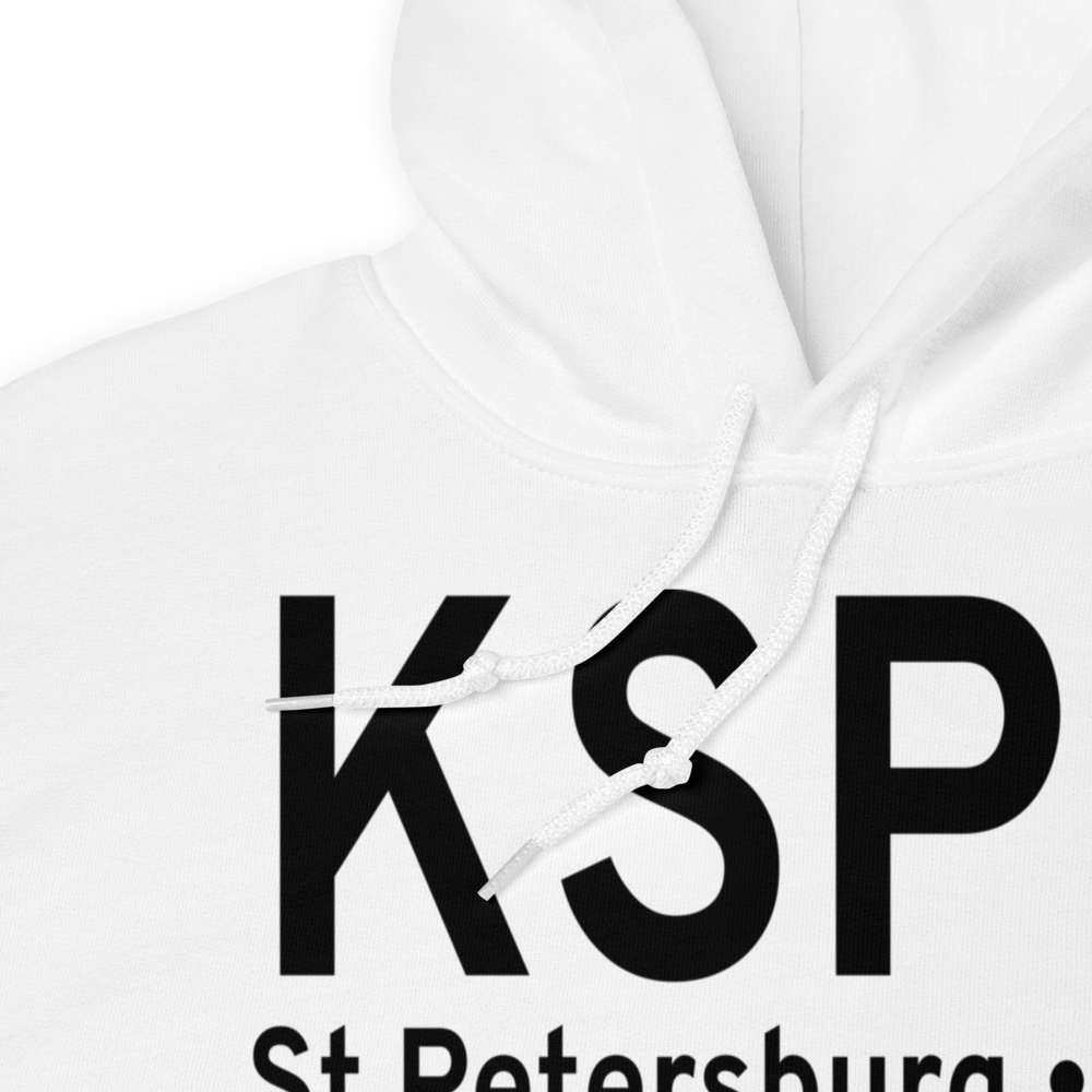 Albert Whitted Airport (KSPG) ICAO Hoodie Sweatshirt 