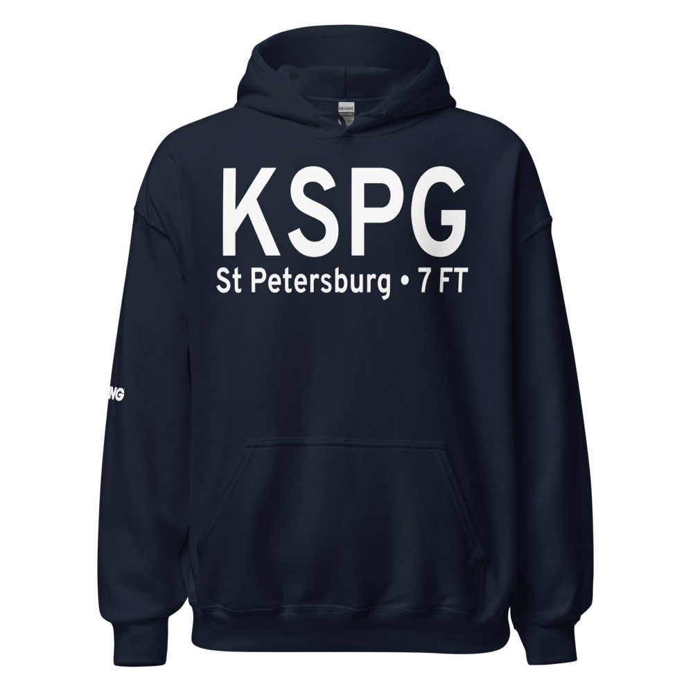 Albert Whitted Airport (KSPG) ICAO Hoodie Sweatshirt 