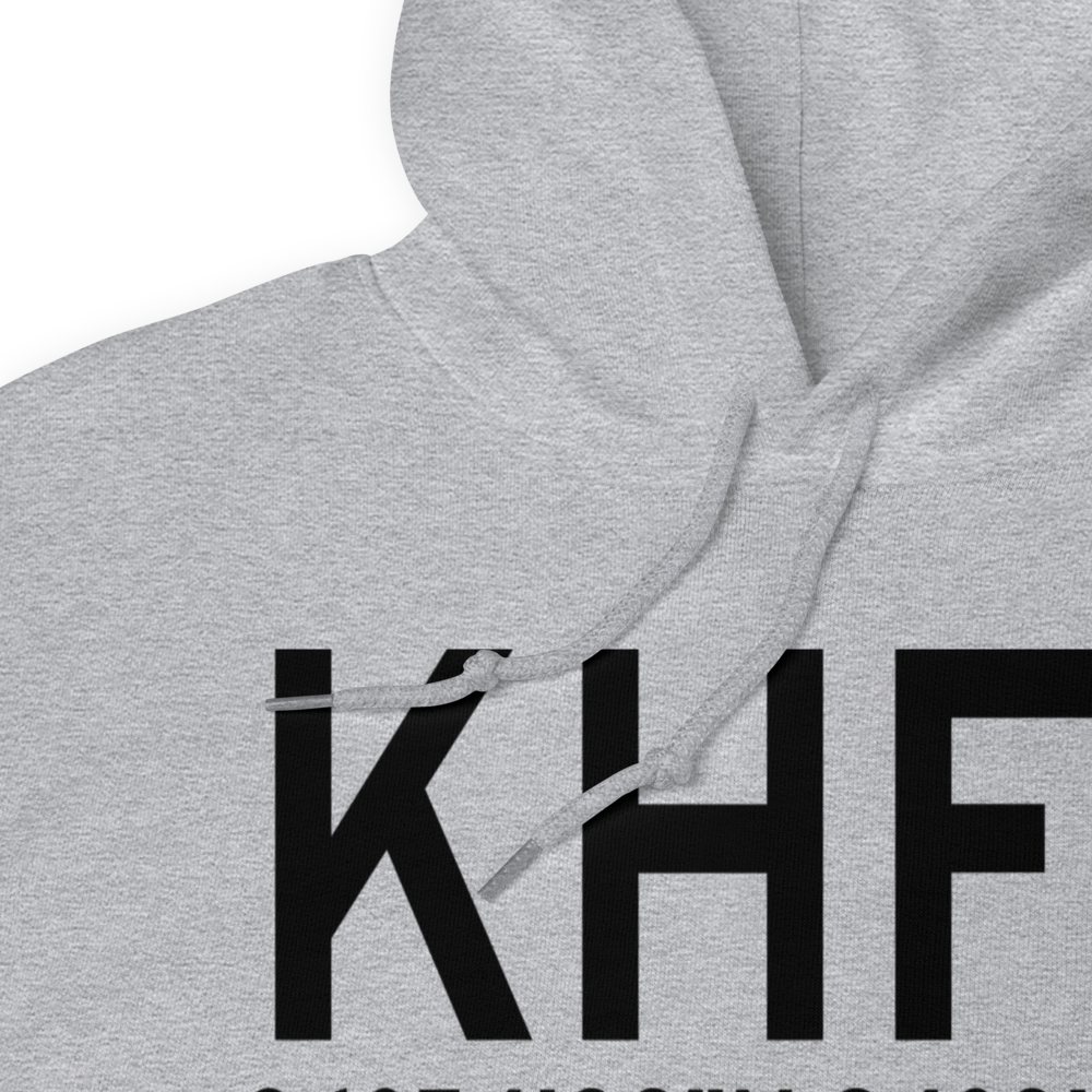 Monett Municipal Airport (KHFJ) ICAO Hoodie Sweatshirt 