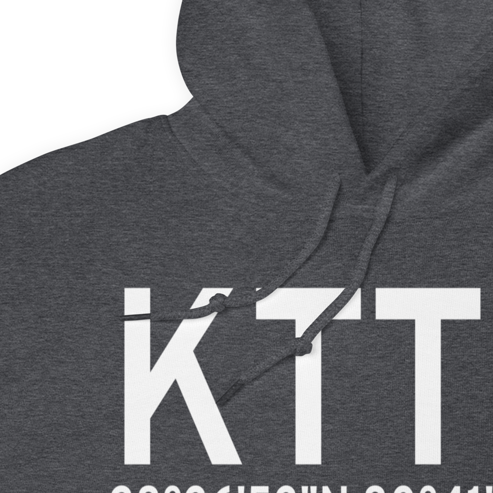 Nasa Shuttle Landing Facility Airport (KTTS) ICAO Hoodie Sweatshirt 