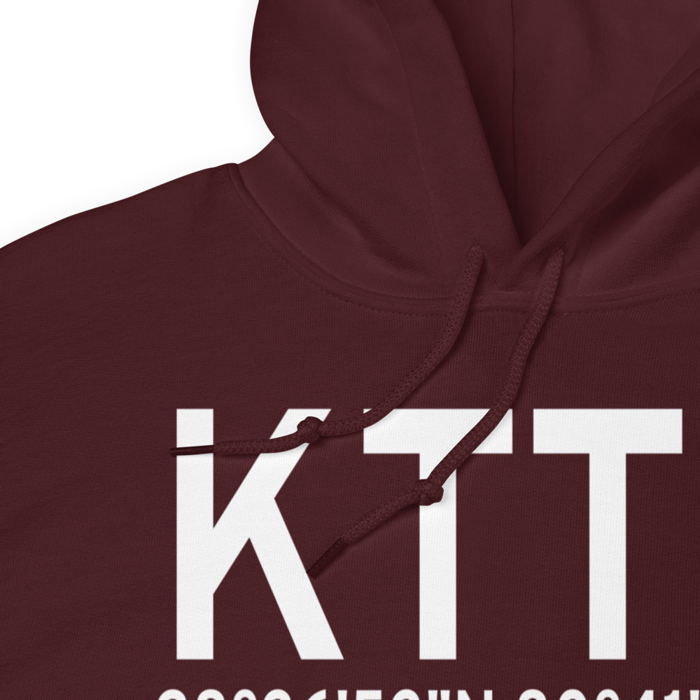 Nasa Shuttle Landing Facility Airport (KTTS) ICAO Hoodie Sweatshirt 