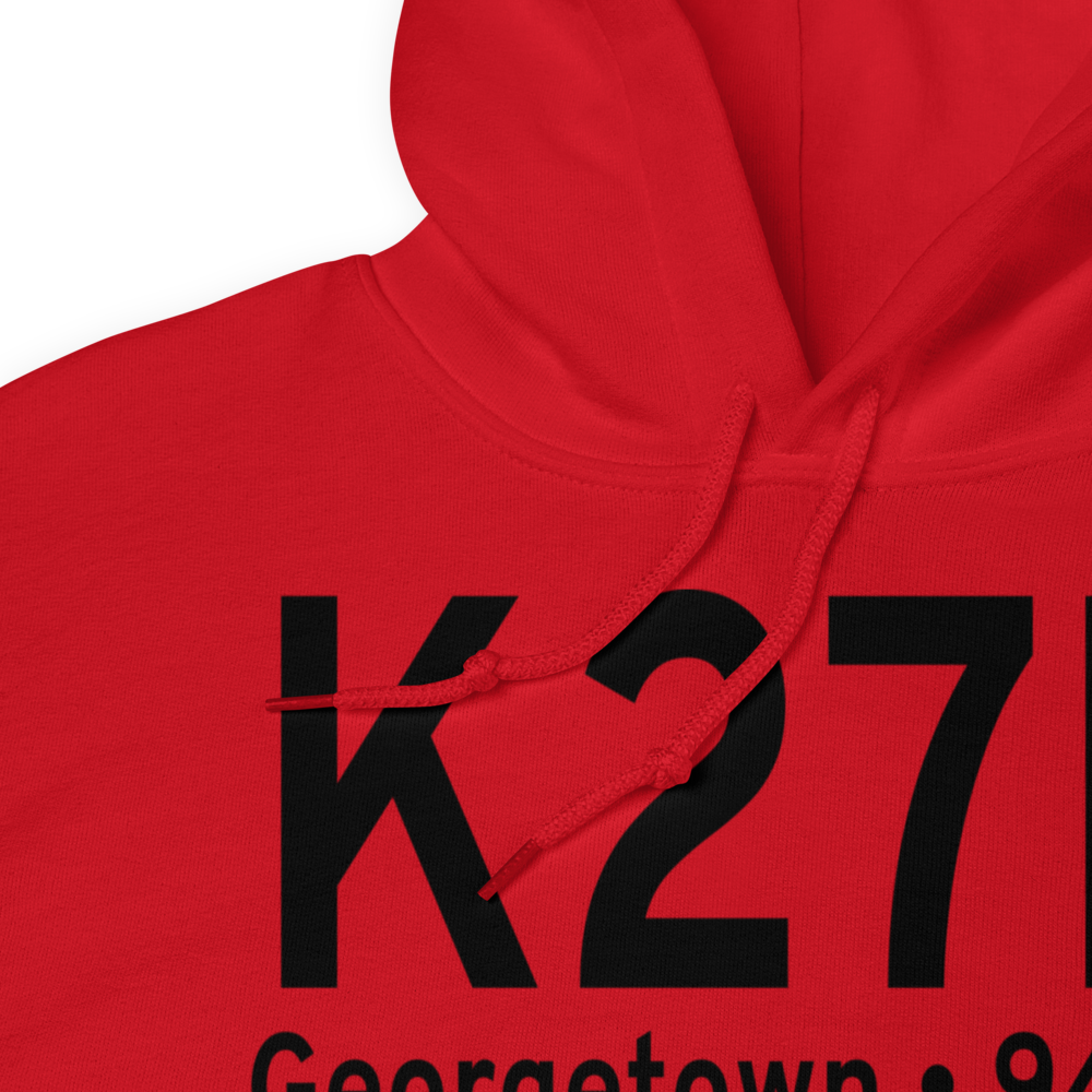 Georgetown-Scott County Regional Airport (K27K) ICAO Hoodie Sweatshirt 