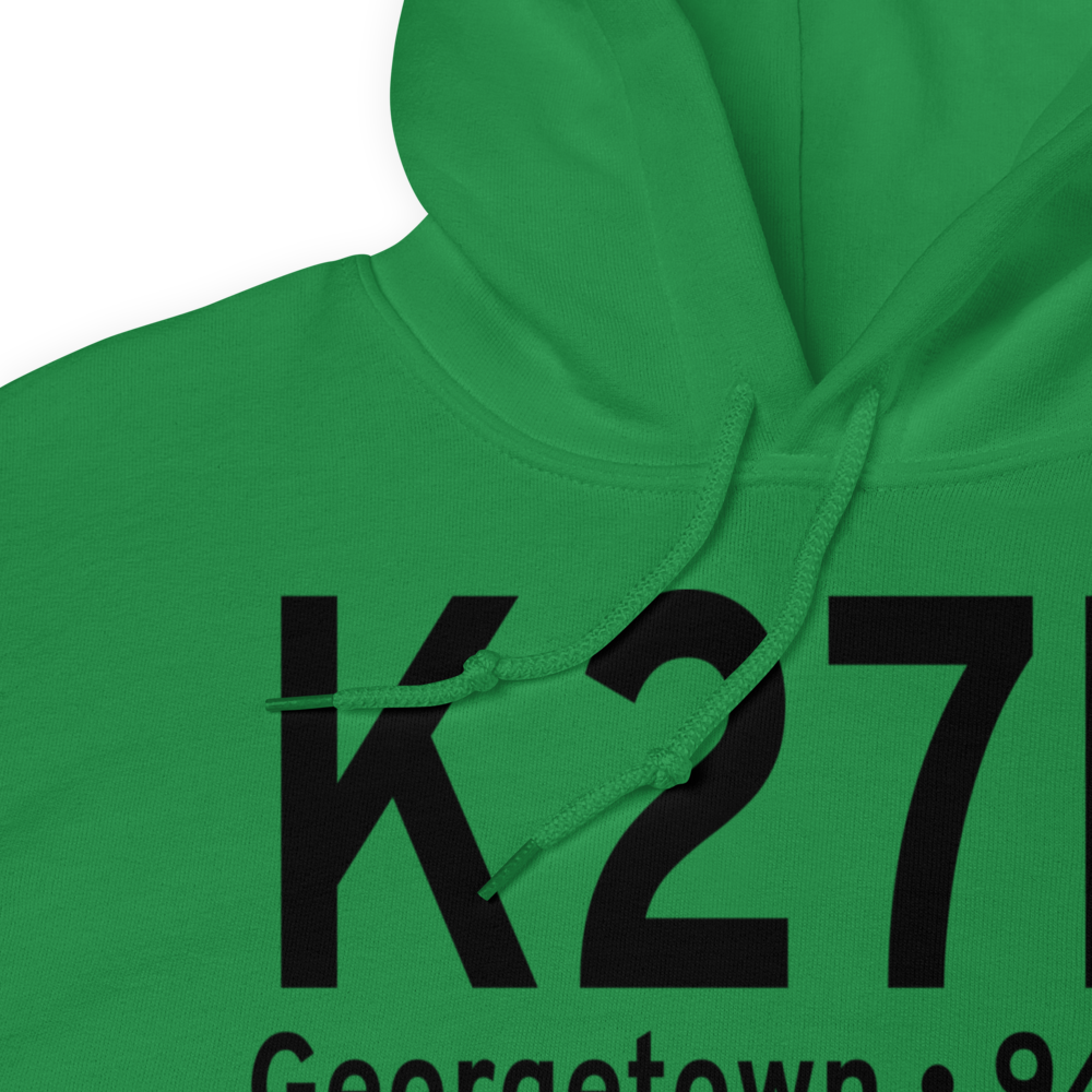 Georgetown-Scott County Regional Airport (K27K) ICAO Hoodie Sweatshirt 