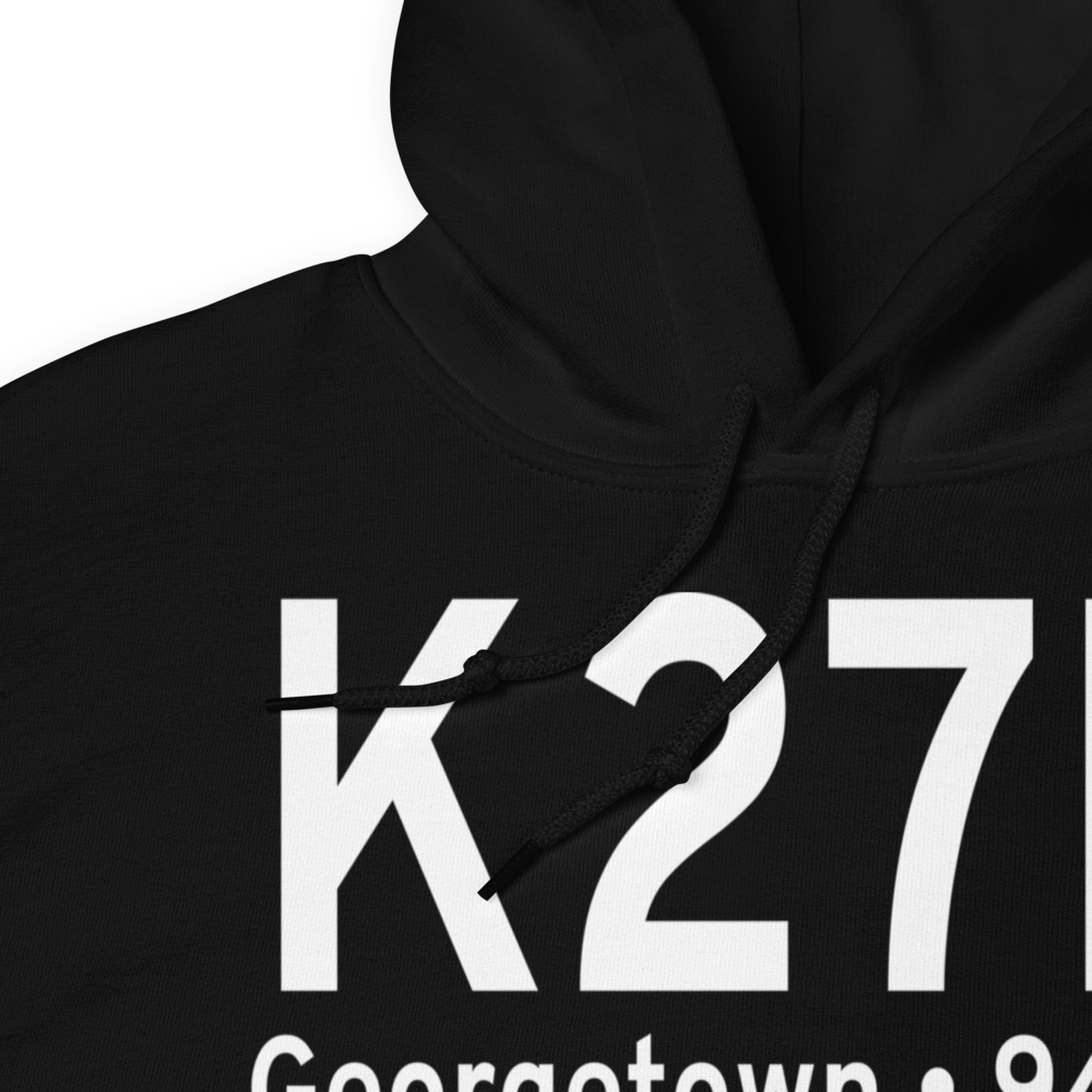 Georgetown-Scott County Regional Airport (K27K) ICAO Hoodie Sweatshirt 