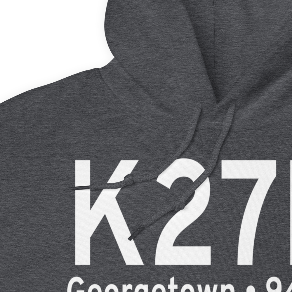 Georgetown-Scott County Regional Airport (K27K) ICAO Hoodie Sweatshirt 