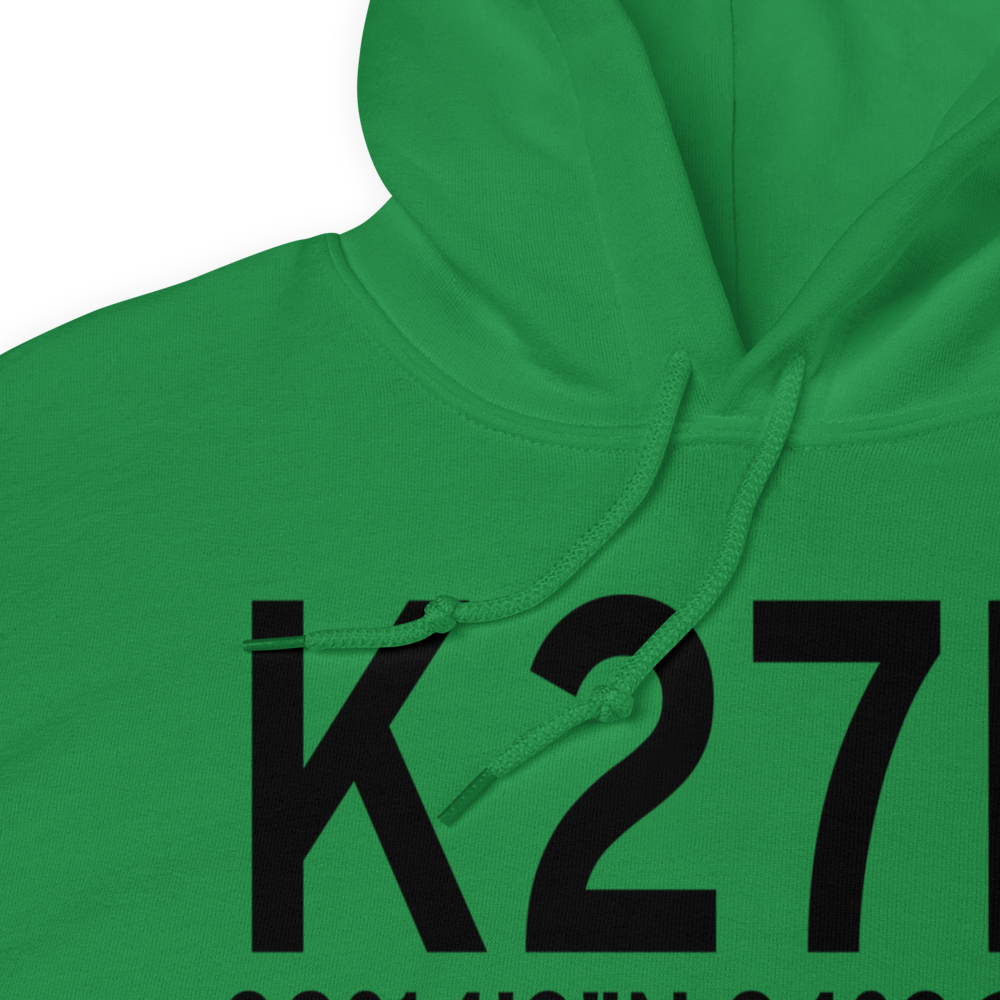 Georgetown-Scott County Regional Airport (K27K) ICAO Hoodie Sweatshirt 