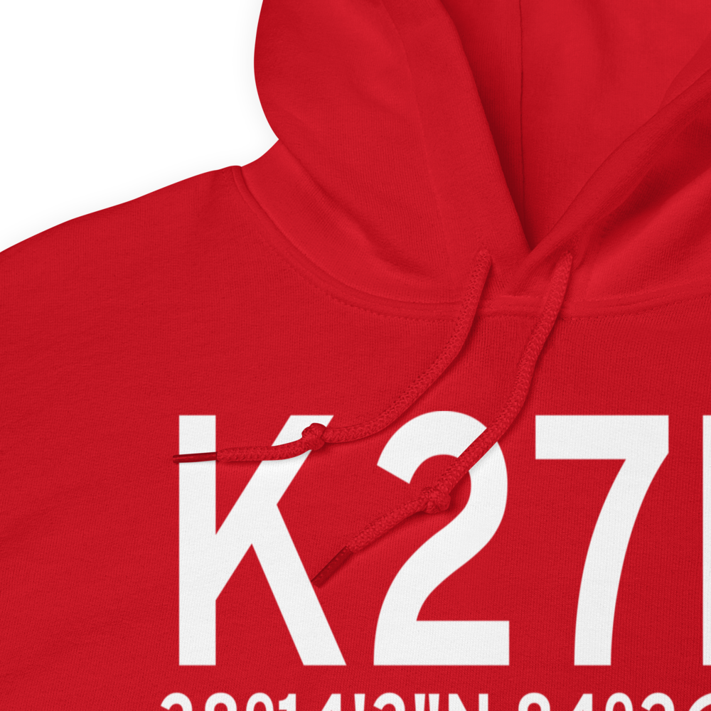 Georgetown-Scott County Regional Airport (K27K) ICAO Hoodie Sweatshirt 