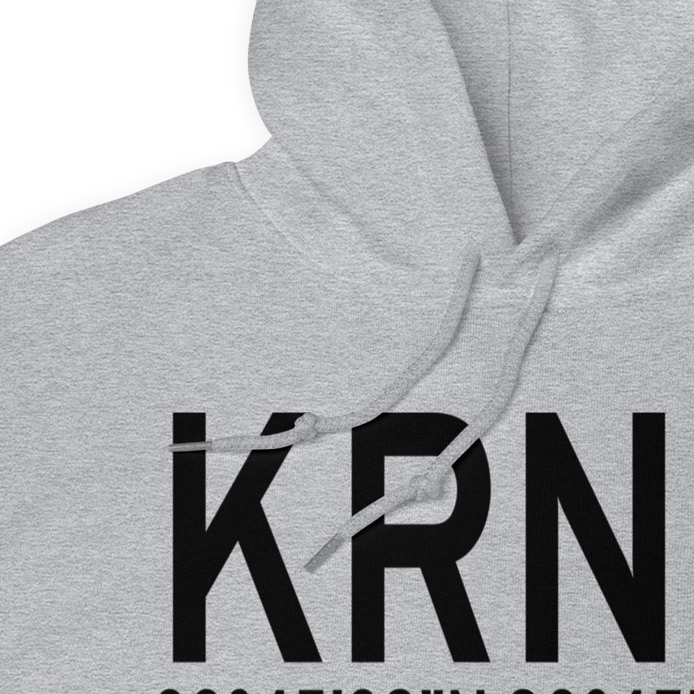 Cleveland Municipal Airport (KRNV) ICAO Hoodie Sweatshirt 