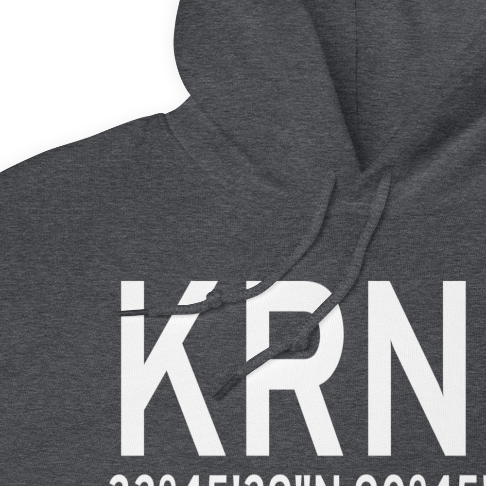 Cleveland Municipal Airport (KRNV) ICAO Hoodie Sweatshirt 