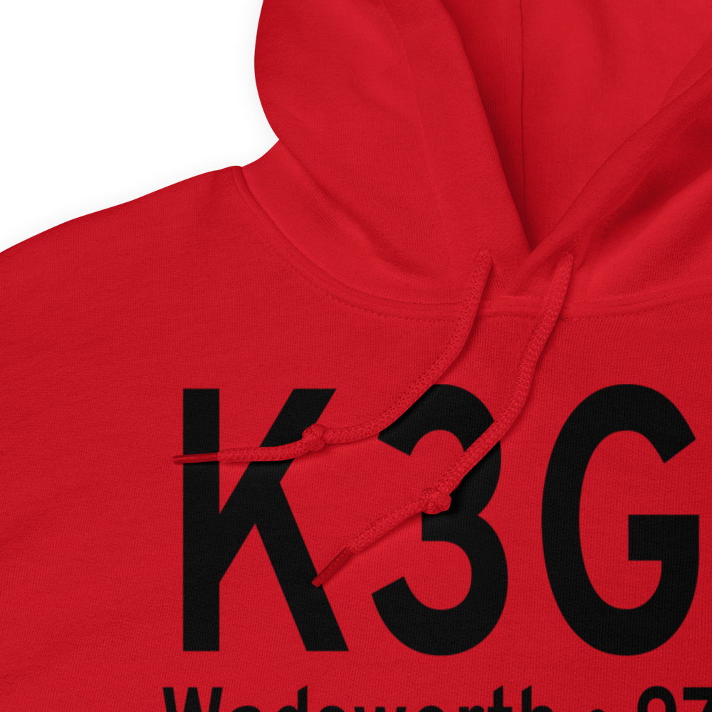 Wadsworth Municipal Airport (K3G3) ICAO Hoodie Sweatshirt 