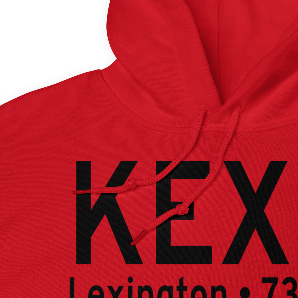 Davidson County Airport (KEXX) ICAO Hoodie Sweatshirt 