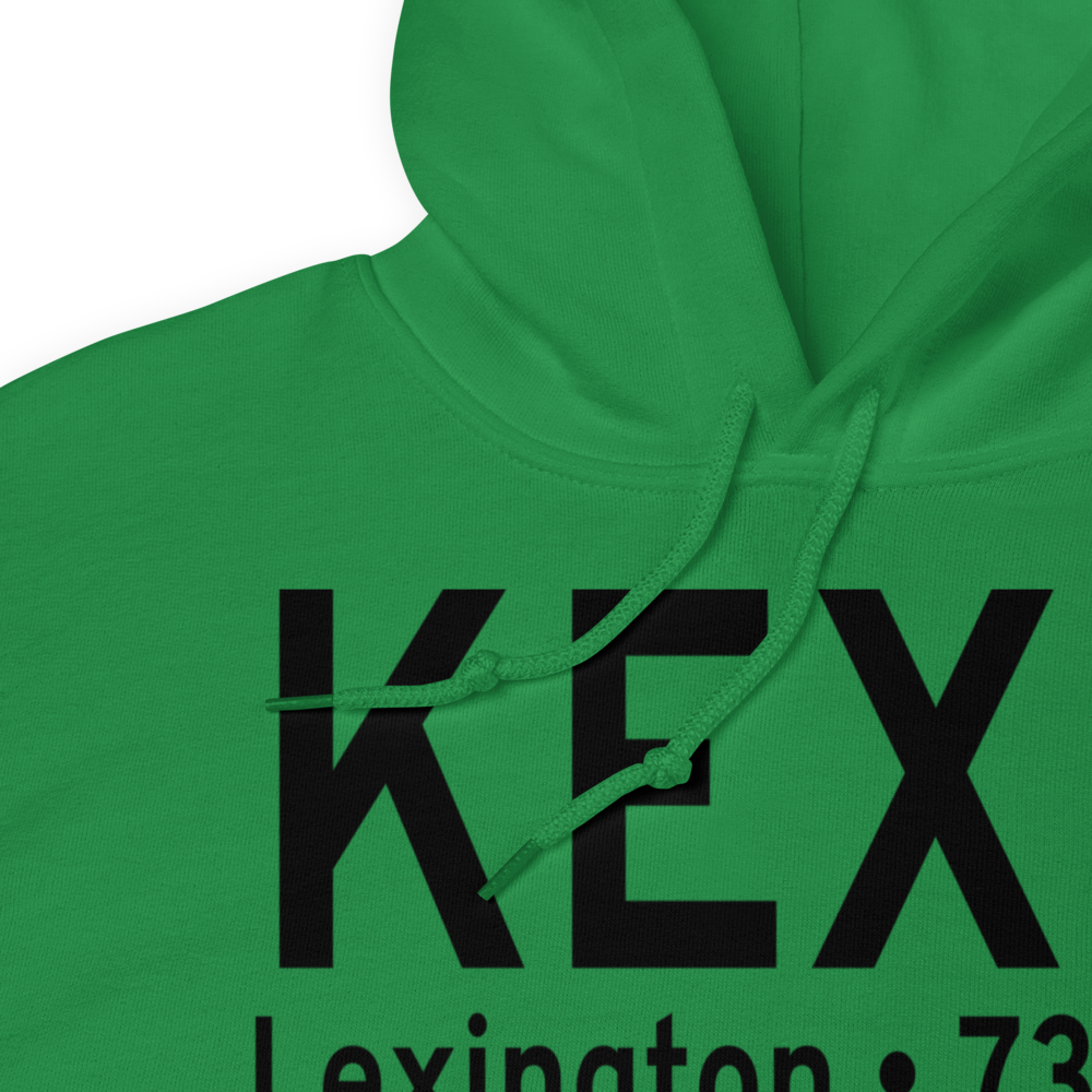 Davidson County Airport (KEXX) ICAO Hoodie Sweatshirt 