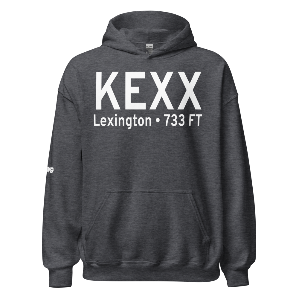 Davidson County Airport (KEXX) ICAO Hoodie Sweatshirt 